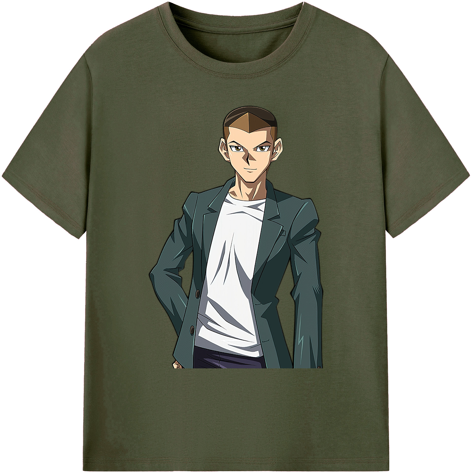 （画像用） 遊☆戯☆王 Yu-Gi-Oh! 綿100％ メンズ半袖Tシャツ｜肌触りやわらか＆通気性